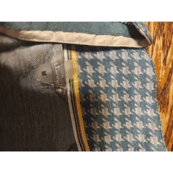 Smartwool green Houndstooth sleeve jacket sz Medium - Picture 2 of 4